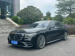 2021 Mercedes-Benz S-Class S 450 L 4MATIC, чёрный — фото 1