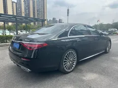 2021 Mercedes-Benz S-Class S 450 L 4MATIC, чёрный — фото 4