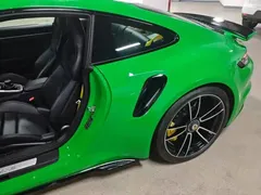 2022 Porsche 911 Turbo S 3.7T, зелёный — фото 5