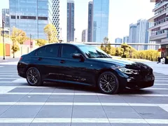 2021 BMW 3 Series 325i M Sport Night Package, чёрный — фото 4
