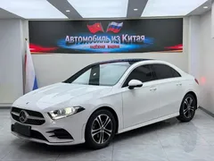 2022 Mercedes-Benz A-Class 180 L Sport Sedan, белый — фото 1