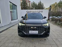 2023 Audi Q6 45 TFSI quattro Black Warrior Light, чёрный — фото 2