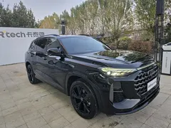 2023 Audi Q6 45 TFSI quattro Black Warrior Light, чёрный — фото 3