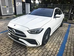 2022 Mercedes-Benz C-Class C 260 L Sport, белый — фото 1