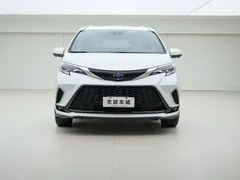2021 Toyota Sienna 2.5L Hybrid Luxury, белый — фото 2
