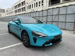 2024 Xiaomi SU7 RWD Long Range Smart Driving, синий — фото 2