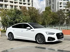 2021 Audi A5 Sportback 40 TFSI quattro Luxury, белый — фото 3
