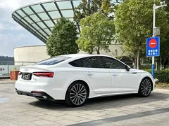 2021 Audi A5 Sportback 40 TFSI quattro Luxury, белый — фото 4