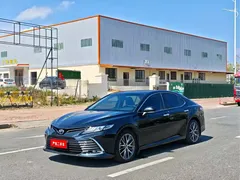 2021 Toyota Camry 2.5G Luxury, чёрный — фото 1