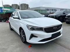 2022 Geely Emgrand 4th Gen 1.5L CVT Luxury, белый — фото 3