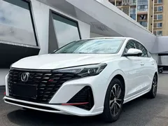 2020 Changan Eado PLUS 1.4T GDI DCT Premium, белый — фото 1