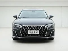 2023 Audi A8L 55 TFSI quattro Flagship, чёрный — фото 2