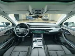 2023 Audi A8L 55 TFSI quattro Flagship, чёрный — фото 19
