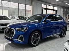 2022 Audi Q3 35 TFSI Fashion Dynamic, синий — фото 1
