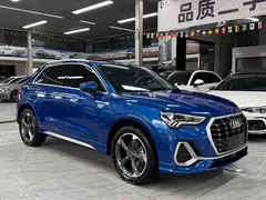 2022 Audi Q3 35 TFSI Fashion Dynamic, синий — фото 4