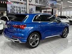 2022 Audi Q3 35 TFSI Fashion Dynamic, синий — фото 5