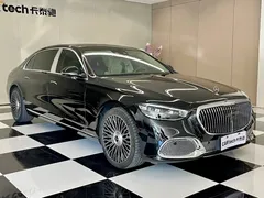 2023 Mercedes-Benz Maybach S-Class S 480 4MATIC, чёрный — фото 2