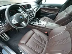 2021 BMW 7 Series 730Li M Sport Package, чёрный — фото 10