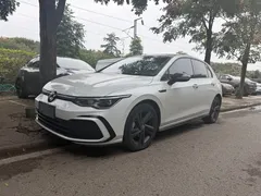2023 Volkswagen Golf 280TSI DSG R-Line Lite, белый — фото 1