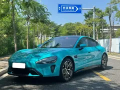 2024 Xiaomi SU7 RWD Long Range Smart Driving, синий — фото 1