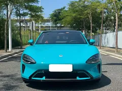 2024 Xiaomi SU7 RWD Long Range Smart Driving, синий — фото 2