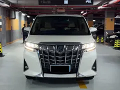 2021 Toyota Alphard Hybrid 2.5L Luxury, белый — фото 2