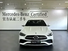 2023 Mercedes-Benz C-Class C 350 eL PHEV, белый — фото 1