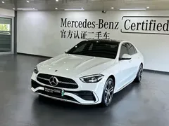 2023 Mercedes-Benz C-Class C 350 eL PHEV, белый — фото 2