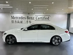 2023 Mercedes-Benz C-Class C 350 eL PHEV, белый — фото 3