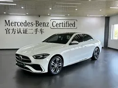 2023 Mercedes-Benz C-Class C 350 eL PHEV, белый — фото 4