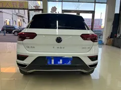 2022 Volkswagen T-Roc 280TSI DSG 2WD Comfort Plus, белый — фото 4