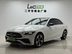2022 Mercedes-Benz C-Class C 260 L Sport, белый — фото 1