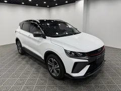 2021 Geely Coolray 1.4T DCT Diamond, белый — фото 1