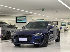 2022 Audi A4L 40 TFSI Luxury Sport, синий — фото 1