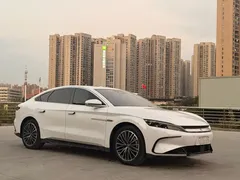2023 BYD Han EV 506KM 2WD Premium Champion, белый — фото 3