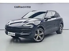 2023 Porsche Cayenne 3.0T Platinum Edition, синий — фото 1