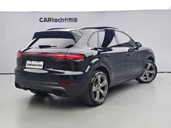 2023 Porsche Cayenne 3.0T Platinum Edition, синий — фото 4