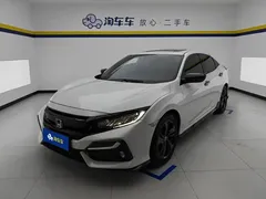 2021 Honda Civic Hatchback 220Turbo CVT, белый — фото 1
