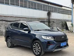 2021 Geely Vision X6 PRO 1.4T AT Premium, синий — фото 3