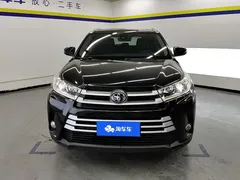 2021 Toyota Highlander 2.0T 4WD Luxury 7, чёрный — фото 2