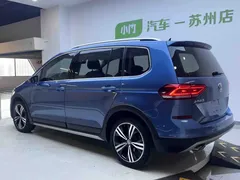 2021 Volkswagen Touran L 280TSI DSG Tuojie Edition 7-seat, синий — фото 4