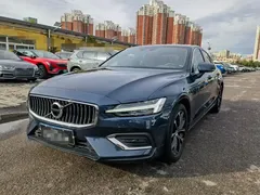 2022 Volvo S60 B4 Luxury, синий — фото 1