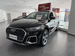 2022 Audi Q5L 45T Luxury Dynamic, чёрный — фото 1