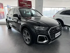 2022 Audi Q5L 45T Luxury Dynamic, чёрный — фото 2
