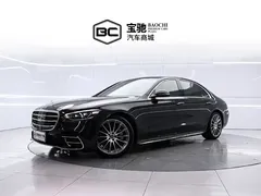 2023 Mercedes-Benz S-Class S 450 L 4MATIC, чёрный — фото 1