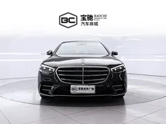 2023 Mercedes-Benz S-Class S 450 L 4MATIC, чёрный — фото 2
