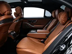 2023 Mercedes-Benz S-Class S 450 L 4MATIC, чёрный — фото 16