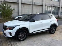 2023 Kia Seltos 1.5L CVT Luxury, белый — фото 5