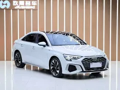 2022 Audi A3L Limousine 35 TFSI Fashion Sport, белый — фото 3