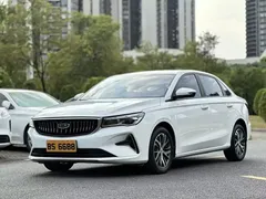 2023 Geely Emgrand 4th Gen Champion 1.5L CVT Luxury, белый — фото 1